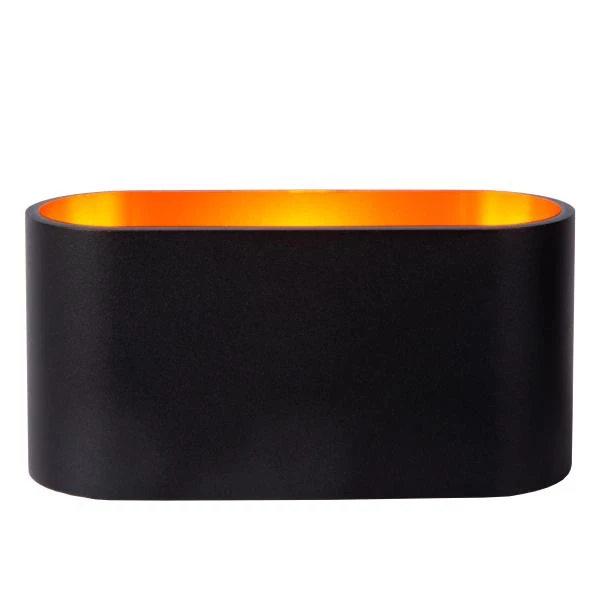 Lucide XERA - Lámpara de pared - 1xG9 - Negro - detalle 1